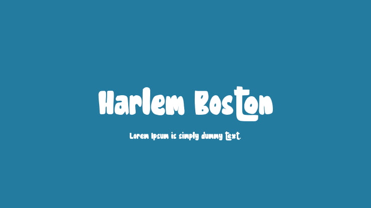 Harlem Boston Font