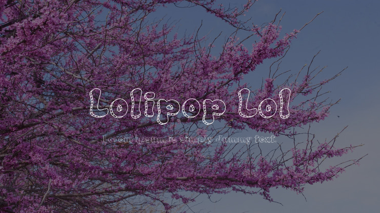 Lolipop Lol Font