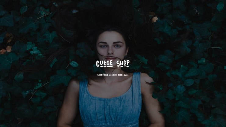 Cutie Shop Font