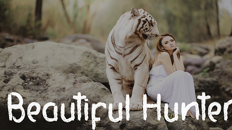 Beautiful Hunter Font