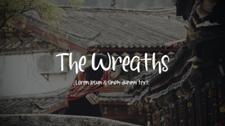 The Wreaths Font