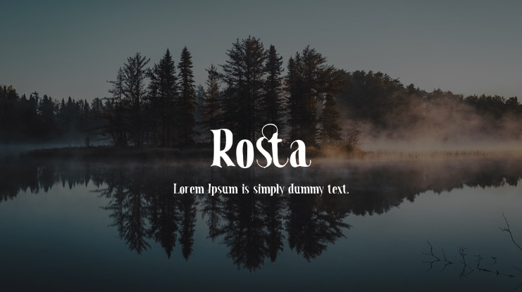 Rosta Font