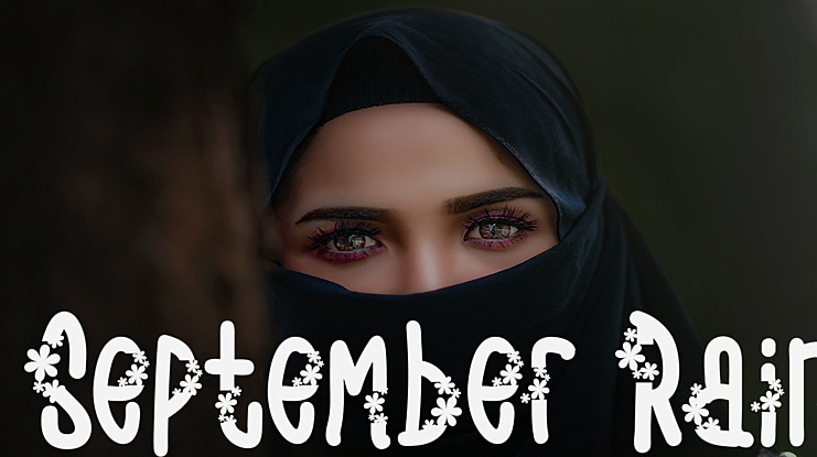 September Rain Font