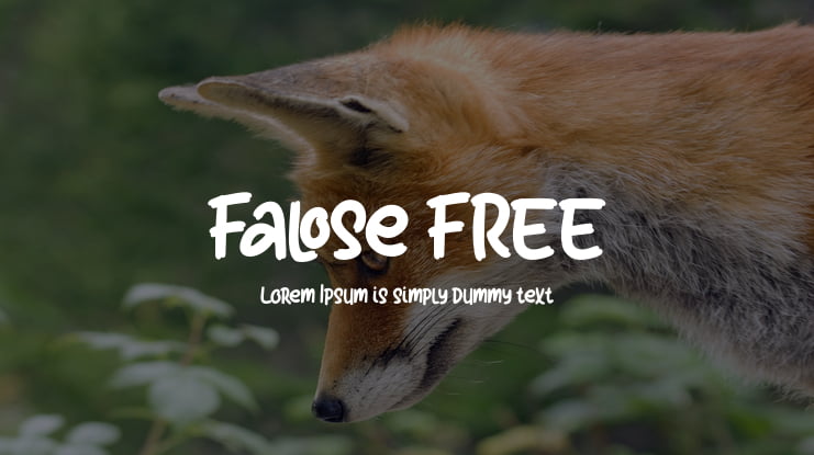 Falose FREE Font