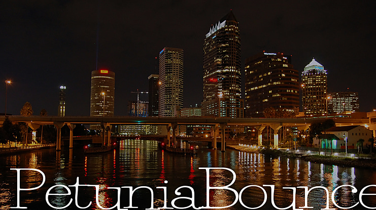 Petunia Bounce Font