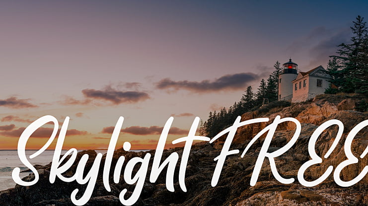 Skylight FREE Font