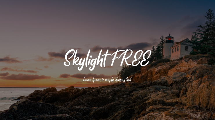 Skylight FREE Font