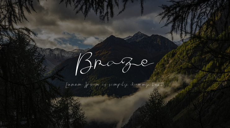 Braze Font