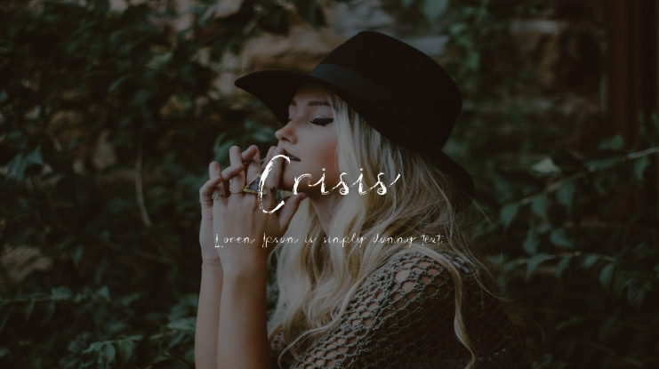 Crisis Font