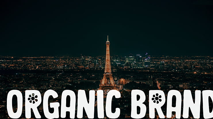 Organic Brand Font