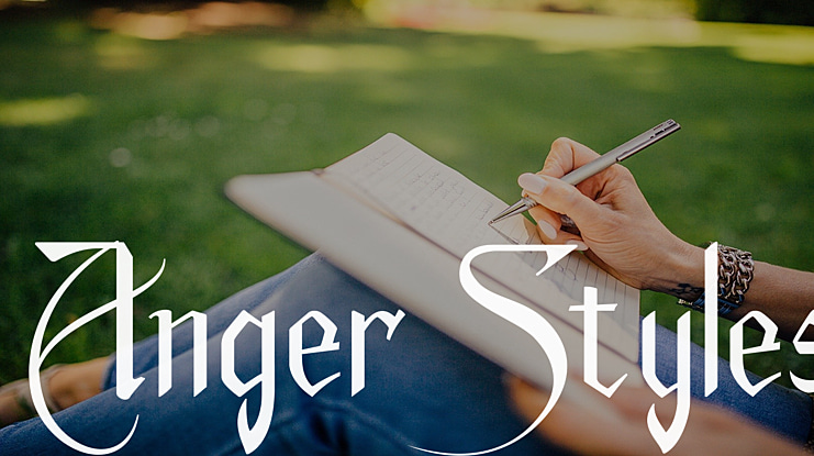 Anger Styles Font Family