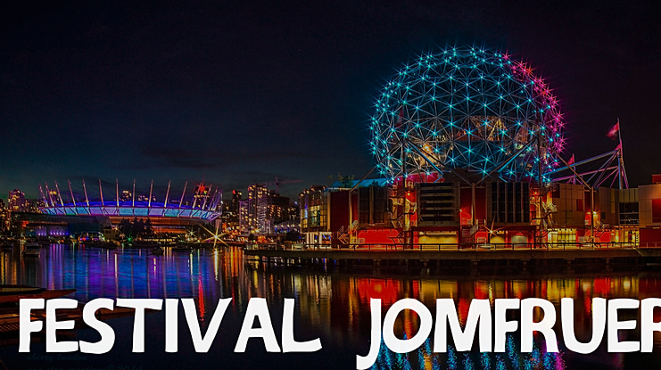 Festival Jomfruer Font