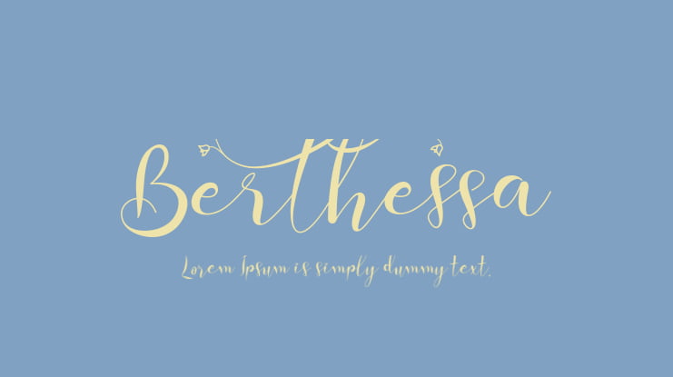 Berthessa Font