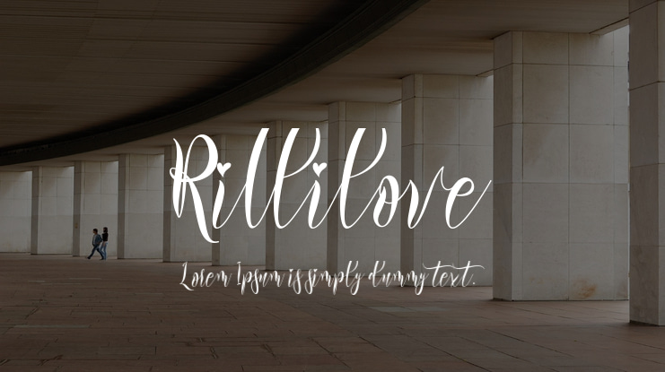 Rillilove Font