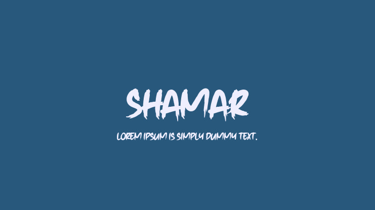 Shamar Font