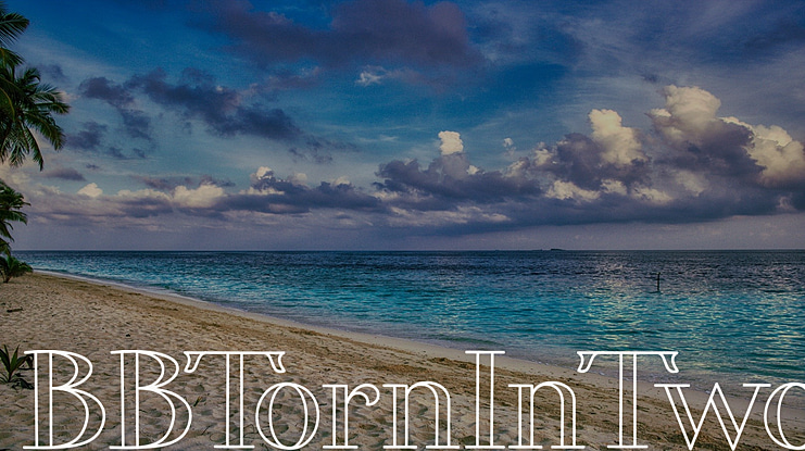 BBTornInTwo Font