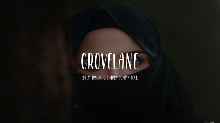 GROVELANE Font