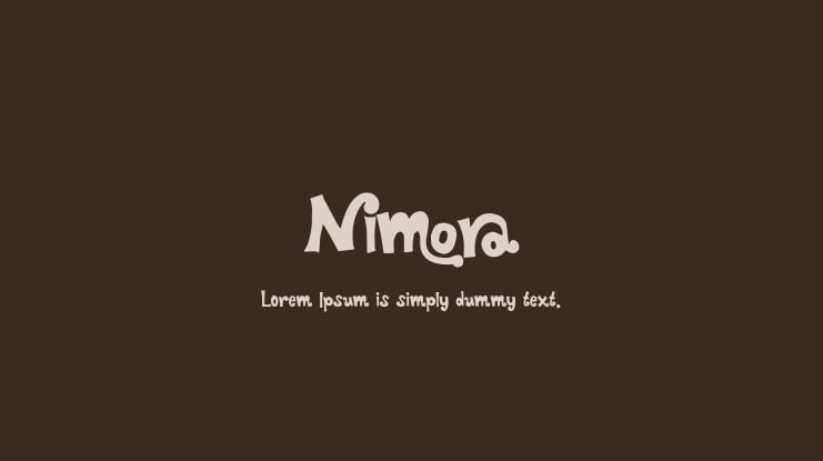 Nimora Font