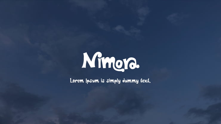 Nimora Font