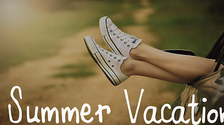 Summer Vacation Font