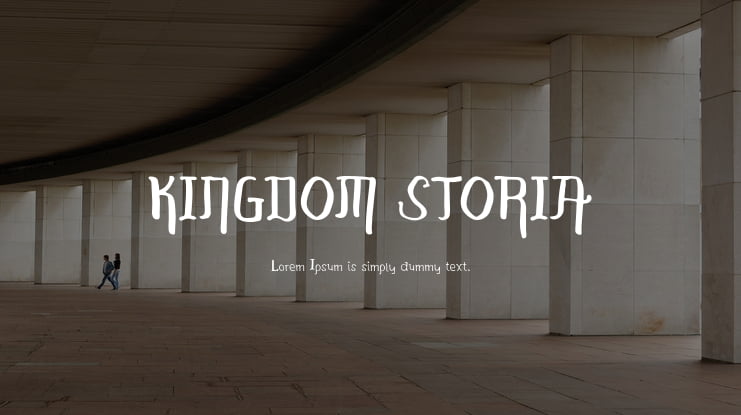 KINGDOM STORIA Font