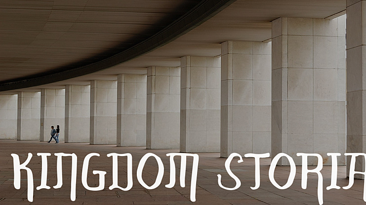 KINGDOM STORIA Font