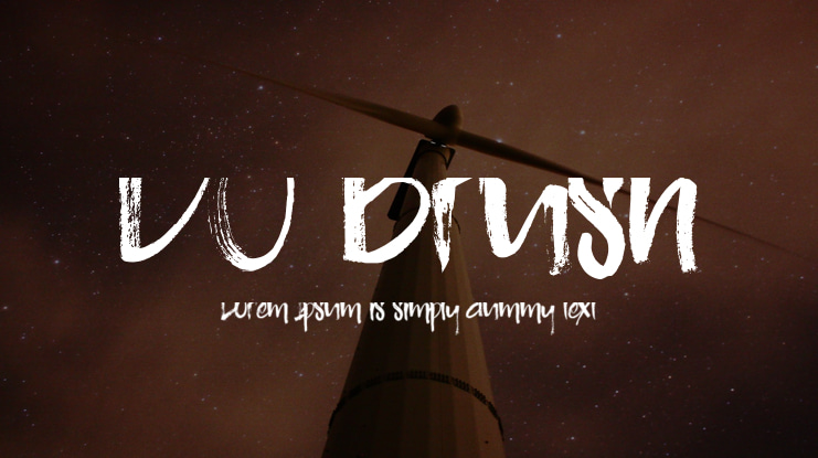 DO Brush Font