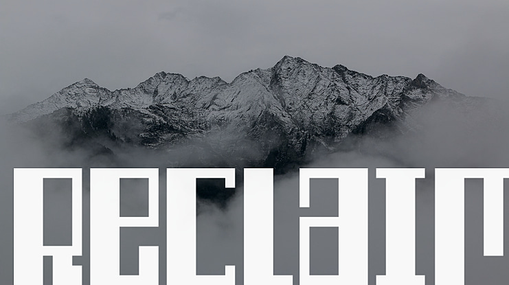 Reclaim Font