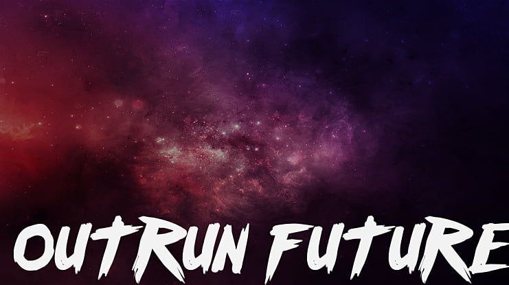 Outrun future Font Family