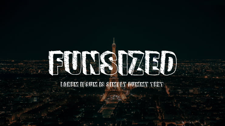 FunSized Font