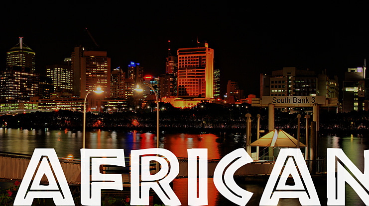 African Font