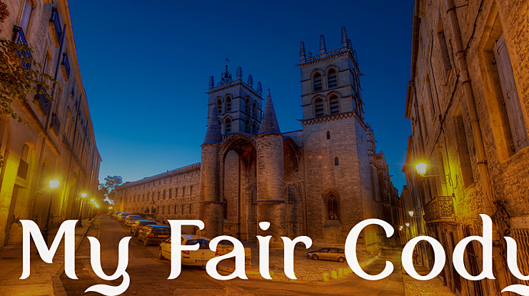 My Fair Cody Font