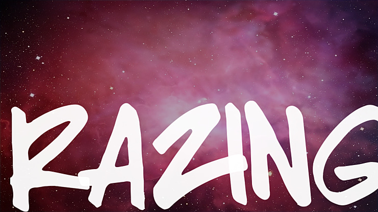 Razing Font