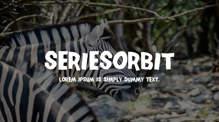 SeriesOrbit Font