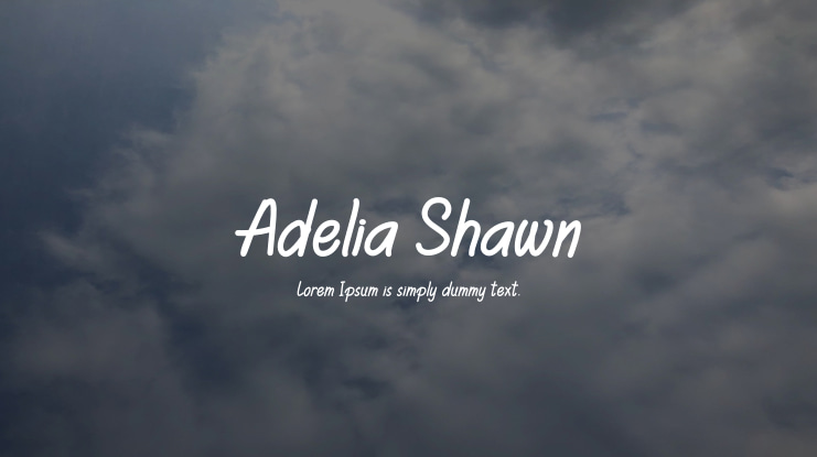Adelia Shawn Font