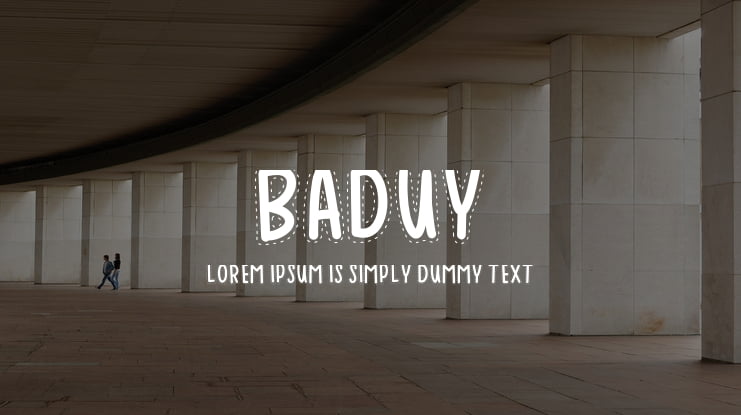 BADUY Font