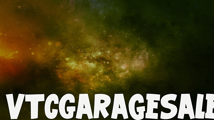 VTCGarageSale Font Family
