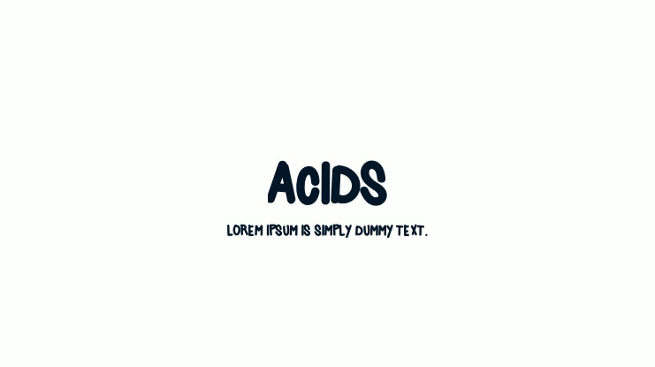 Acids Font