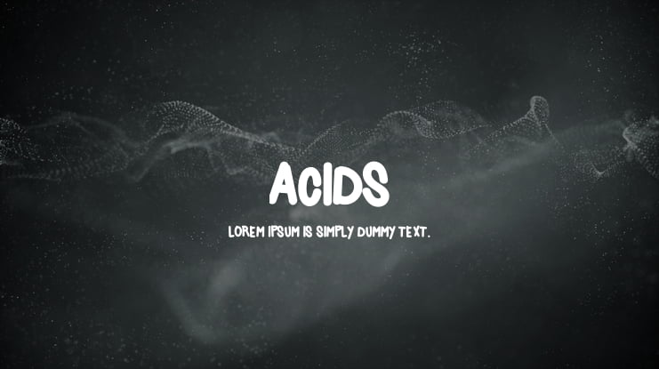 Acids Font