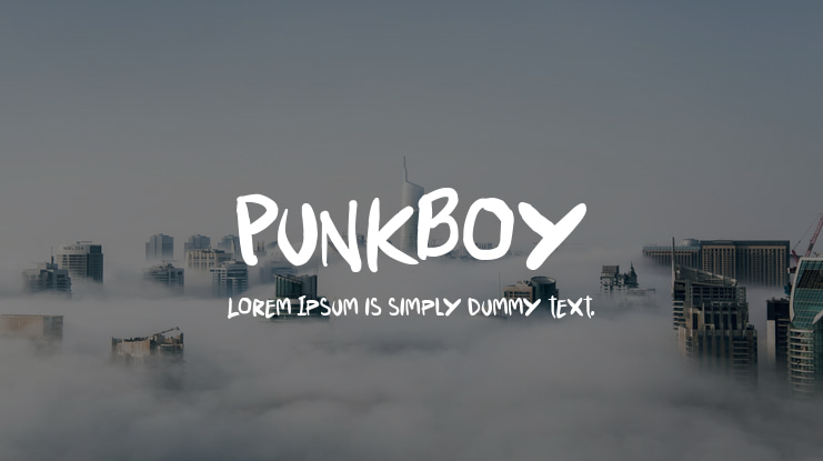 Punkboy Font Family