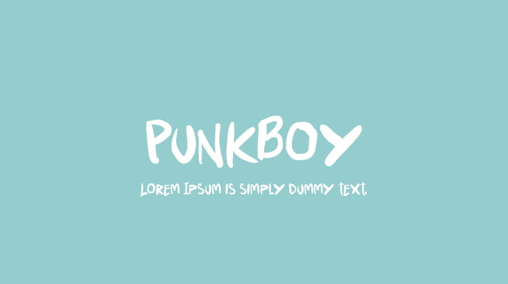 Punkboy Font Family