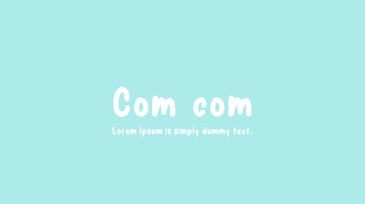 Com_com Font