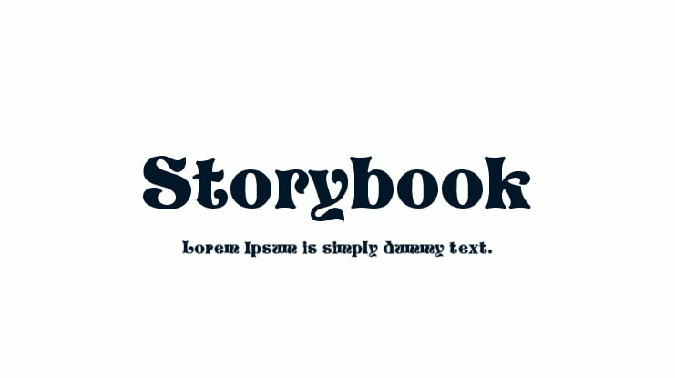 Storybook Font