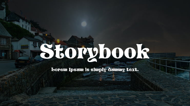Storybook Font
