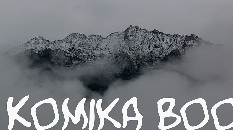 Komika Boo Font