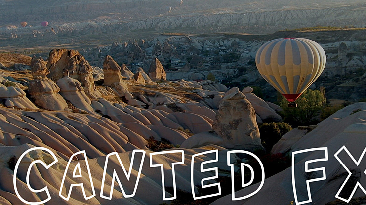 Canted FX Font Family