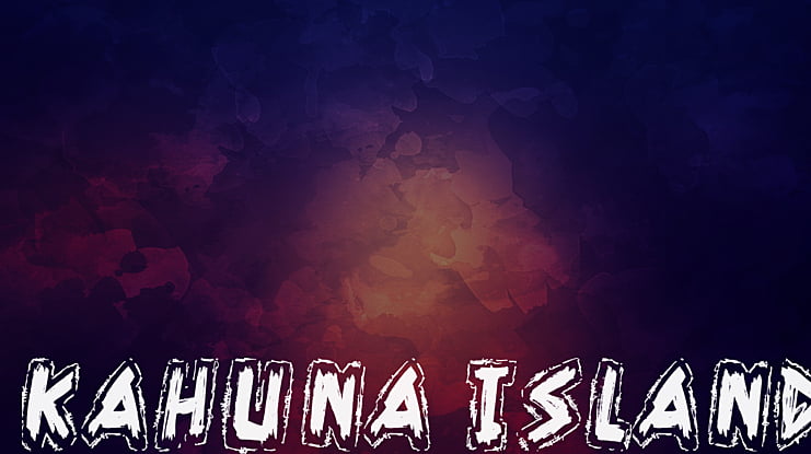Kahuna Island Font