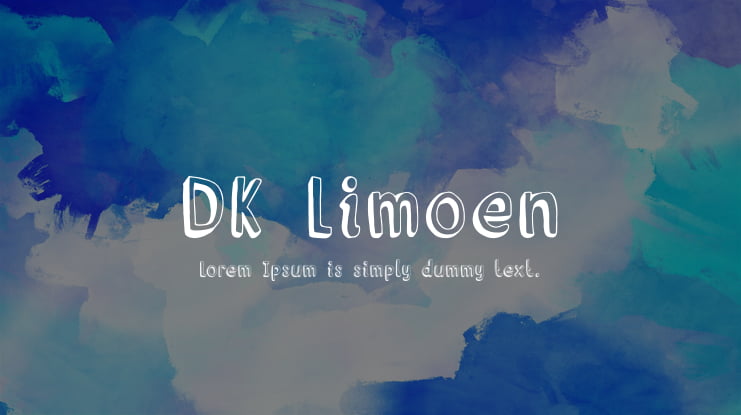 DK Limoen Font