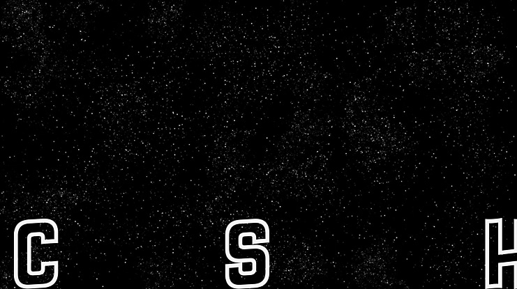 Crazy Sixties Hollow Font Family