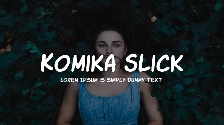 Komika Slick Font Family